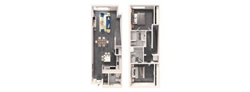 2 Bedroom Townhome Premium