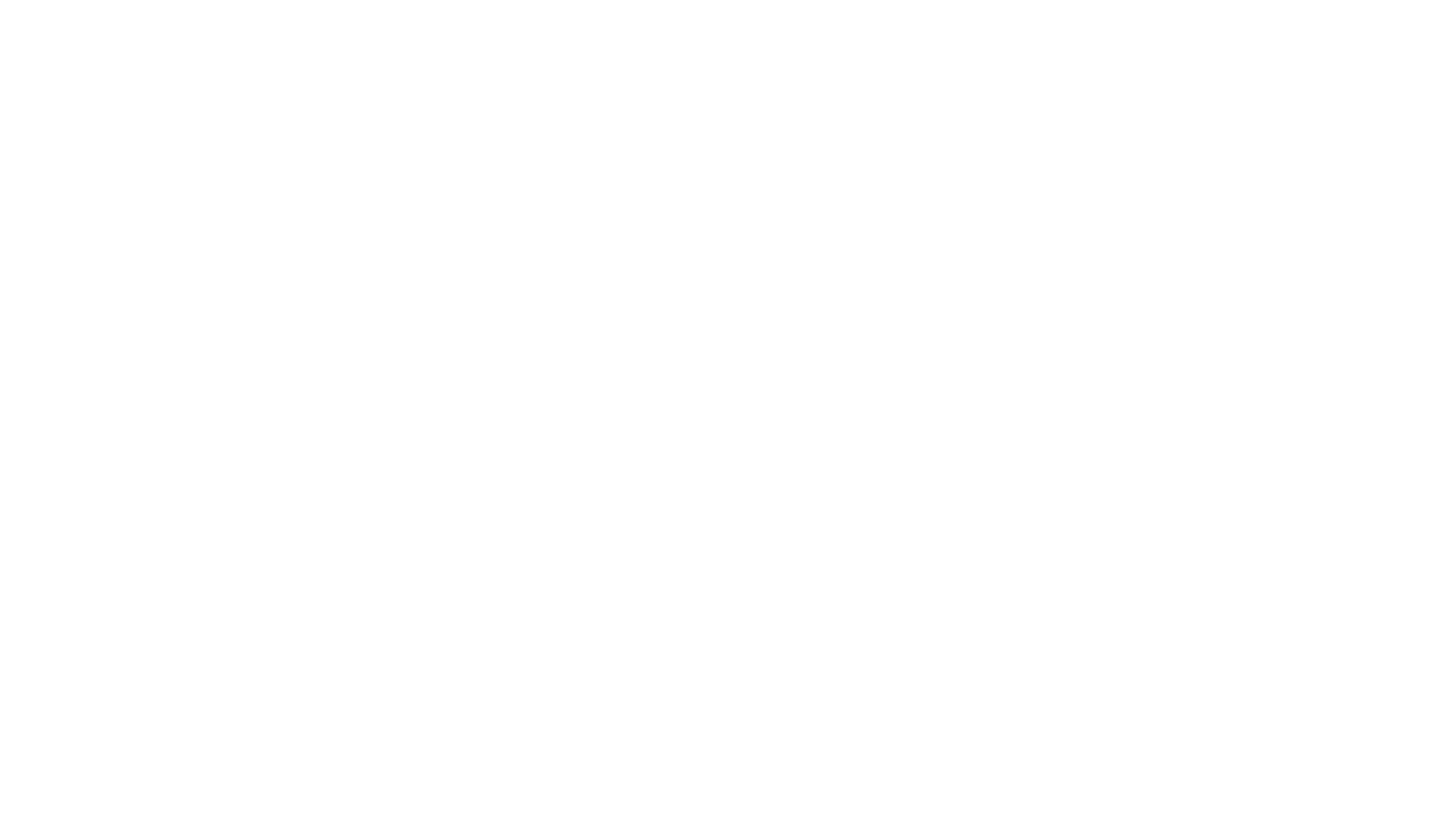 A black and white image of a logo for Teal Ridge Village, a stark living community.