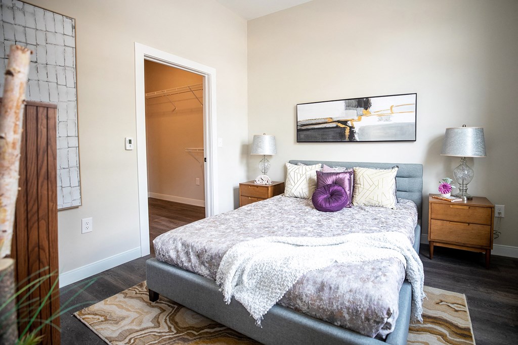Bedroom at 1010 Apartments, Allentown, PA, 18101