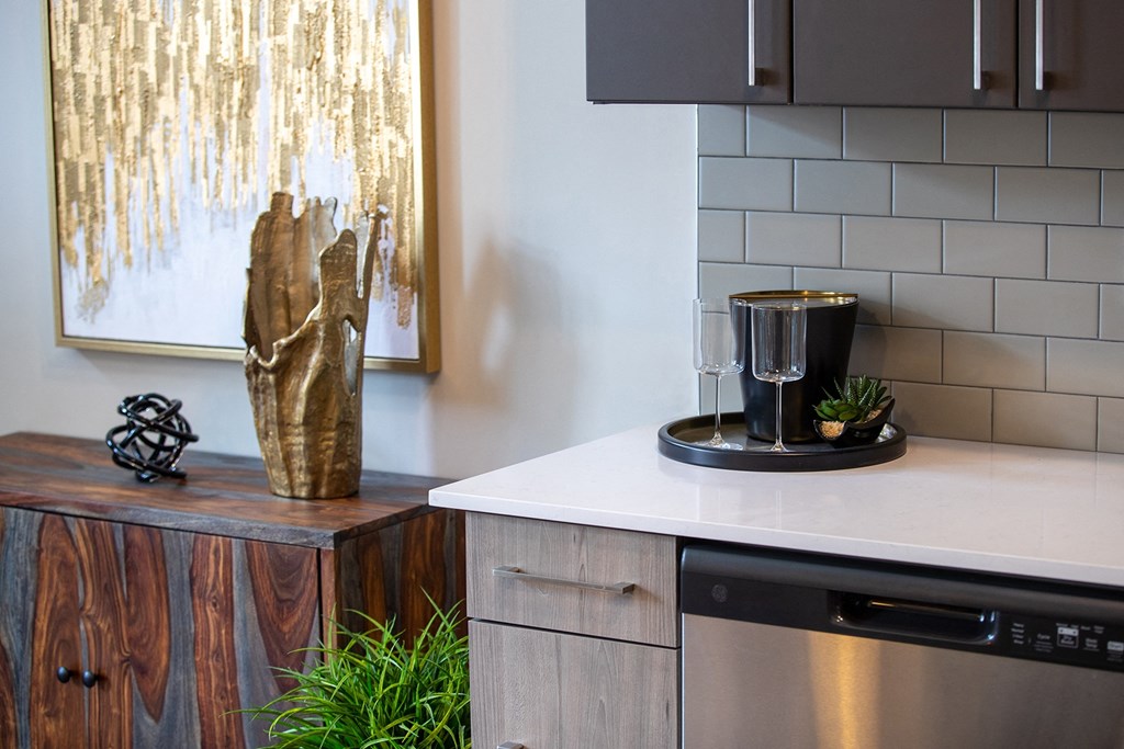 Kitchen at 1010 Apartments, Allentown, Pennsylvania
