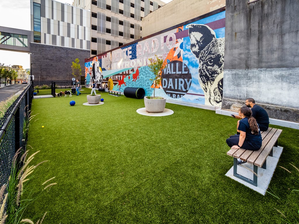 Dog Park at Center Square Lofts East, Allentown, PA