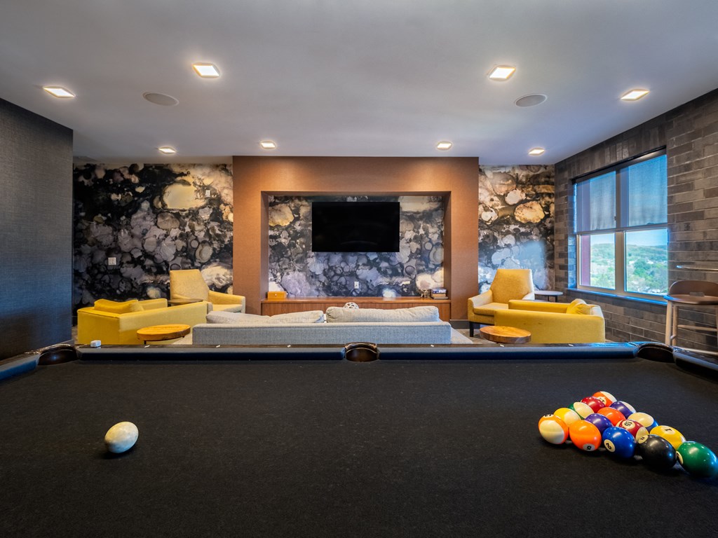 Billiards Table at Center Square Lofts East, Allentown, PA 18101