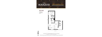 Floor Plan A10-M at The Marquis, Easton, PA
