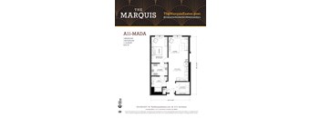 Floor Plan A11-MADA at The Marquis, Easton, 18042