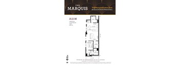 Floor Plan A12-M at The Marquis, Easton, Pennsylvania