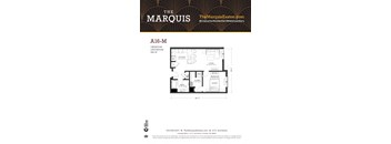 Floor Plan A16-M at The Marquis, Pennsylvania
