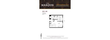 Floor Plan A5.1-M at The Marquis, Pennsylvania 18042