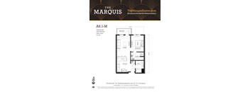 Floor Plan A6.1-M at The Marquis, Easton, PA