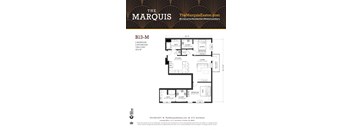 Floor Plan B13-M at The Marquis, Easton, 18042