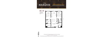 Floor Plan B8.1-M at The Marquis, Easton, PA
