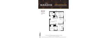Floor Plan B9-M at The Marquis, Pennsylvania