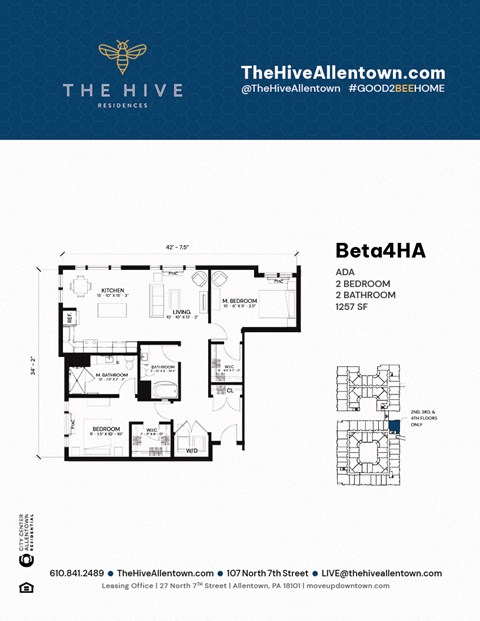 107 N 7th Street Studio-2 Beds Apartment for Rent - Photo Gallery 33