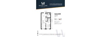 1 bed 1 bath D at Walnut View Apartments, Pennsylvania, 18102