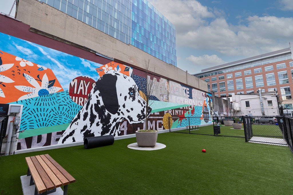 Dog Park at Center Square Lofts West, Allentown, 18101