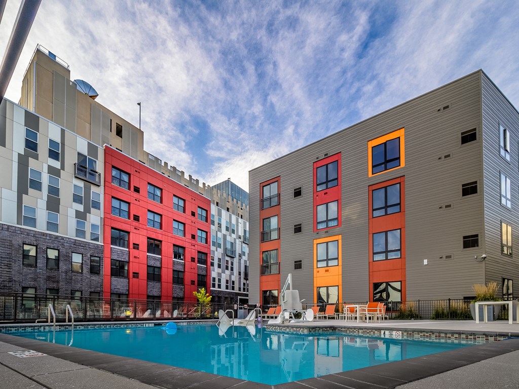 Pool View at Center Square Lofts West, Allentown, PA