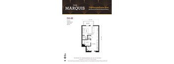 Floor Plan D2-M at The Marquis, Easton