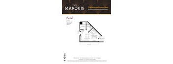 Floor Plan D4-M at The Marquis, Pennsylvania