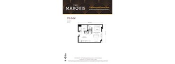 Floor Plan D5.5-M at The Marquis, Easton, Pennsylvania