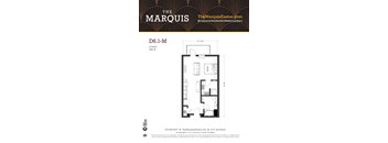 Floor Plan D6.1-M at The Marquis, Easton