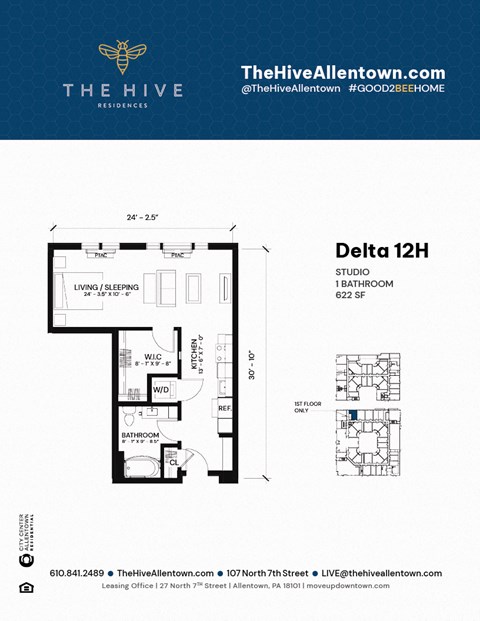 107 N 7th Street Studio-2 Beds Apartment for Rent - Photo Gallery 31