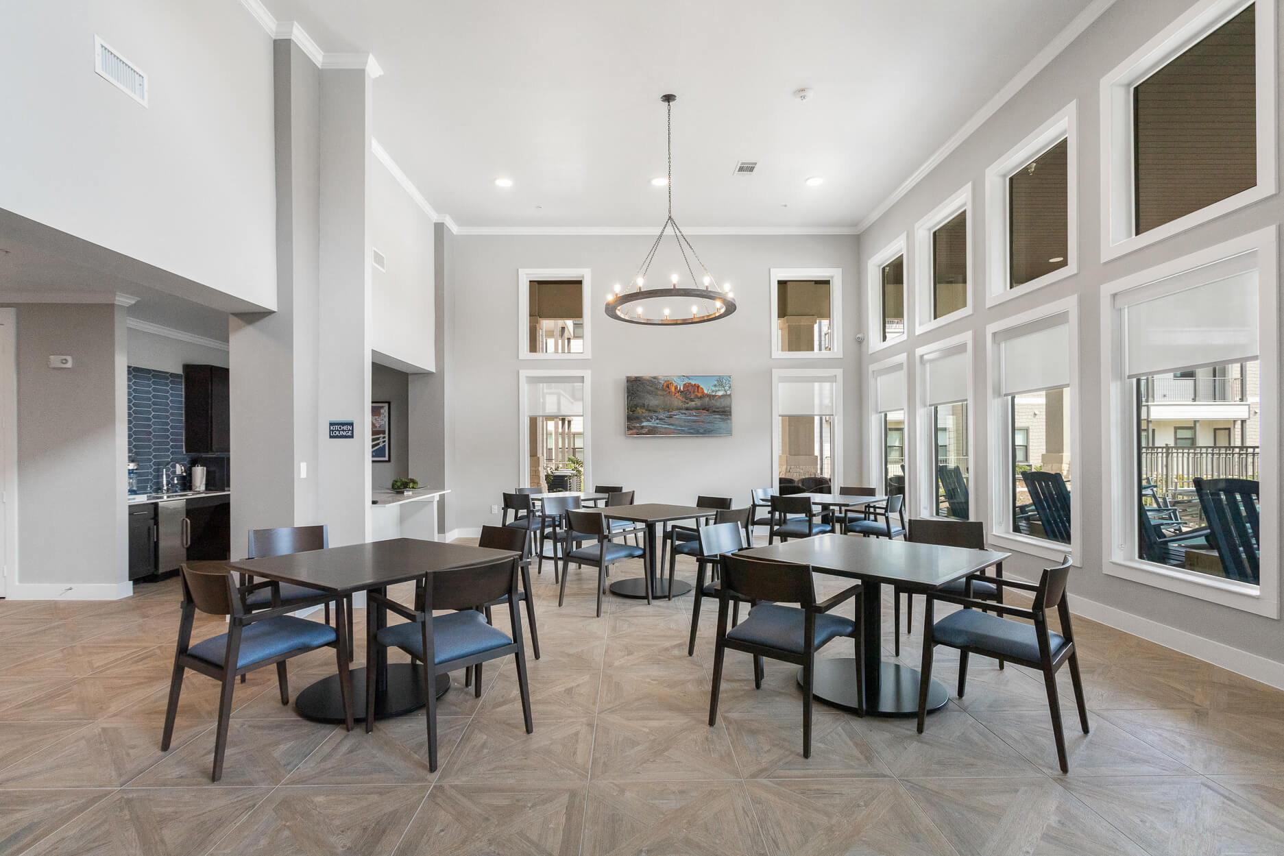 Activity area at Solea Cinco Ranch in Katy Texas