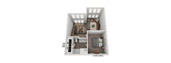Floor plan image of A5 - second floor