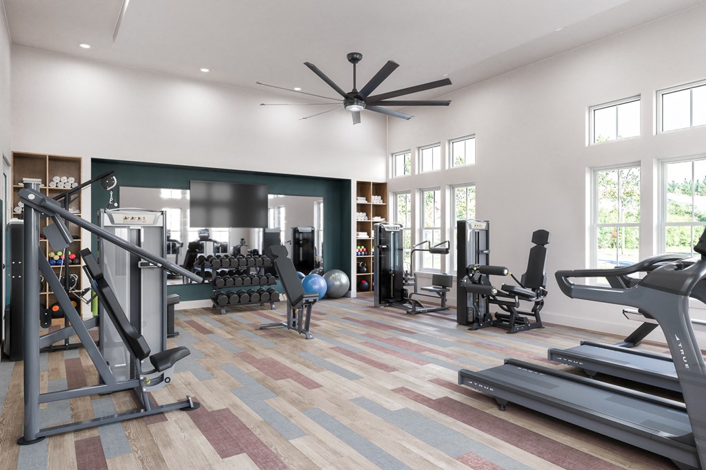 the estates at tanglewood|fitness center