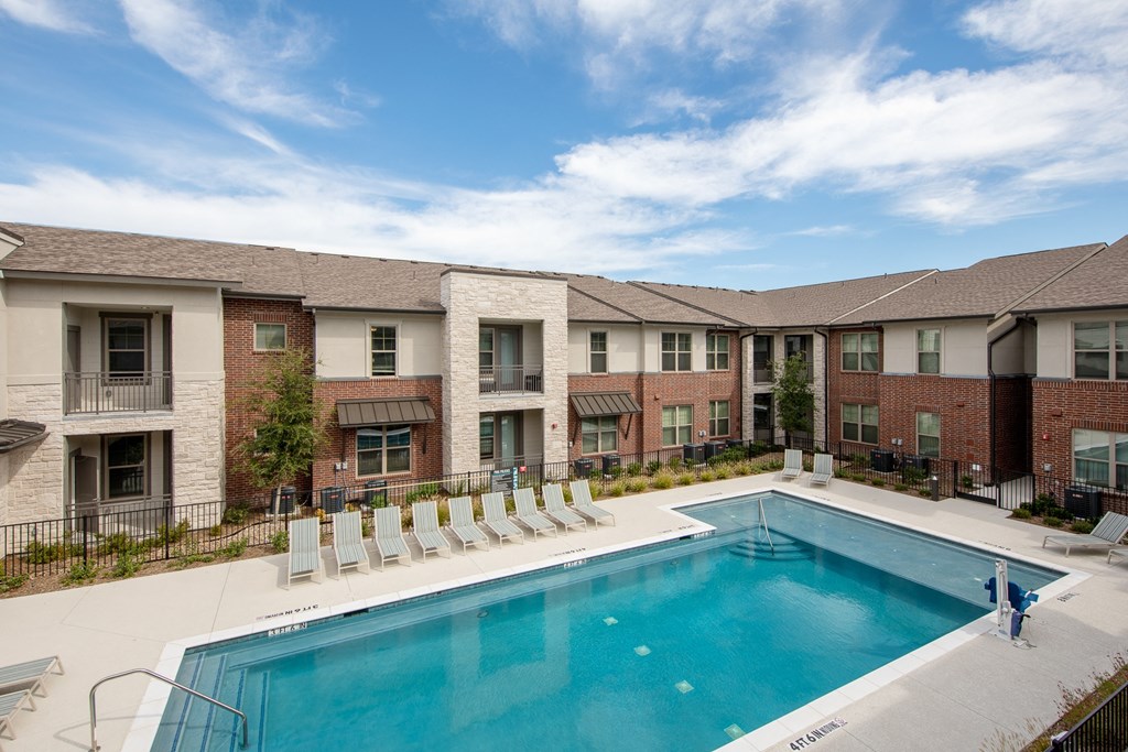 our apartments at the district feature a swimming pool
