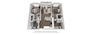 a floor plan of the villas at houston levee west apartments in cordova,