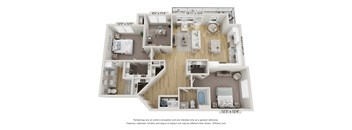 bedroom floor plan an open concept layout with a large closet and a walk in closet
