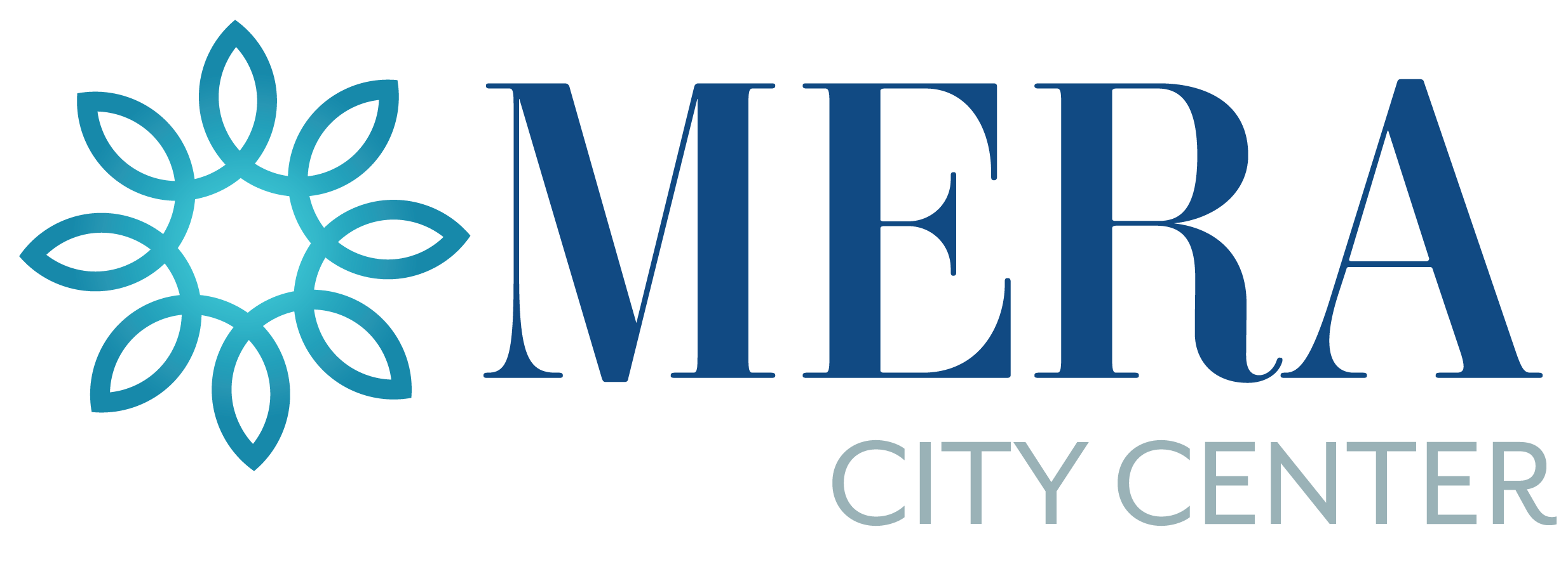 the logo for the marfa city center