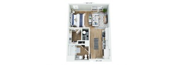 bedroom floor plan