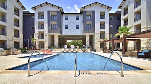 Resort-style pool