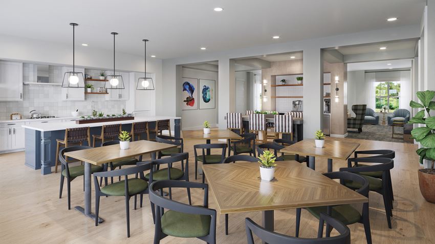 Clubhouse dining area - Photo Gallery