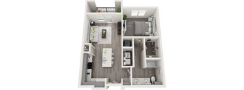 A2 floor plan in Cedar Hill Texas