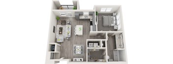 A3 floor plan in Cedar Hill Texas