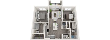 B1 floor plan in Cedar Hill Texas