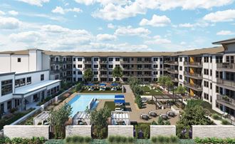 sage plum creek resort style courtyard