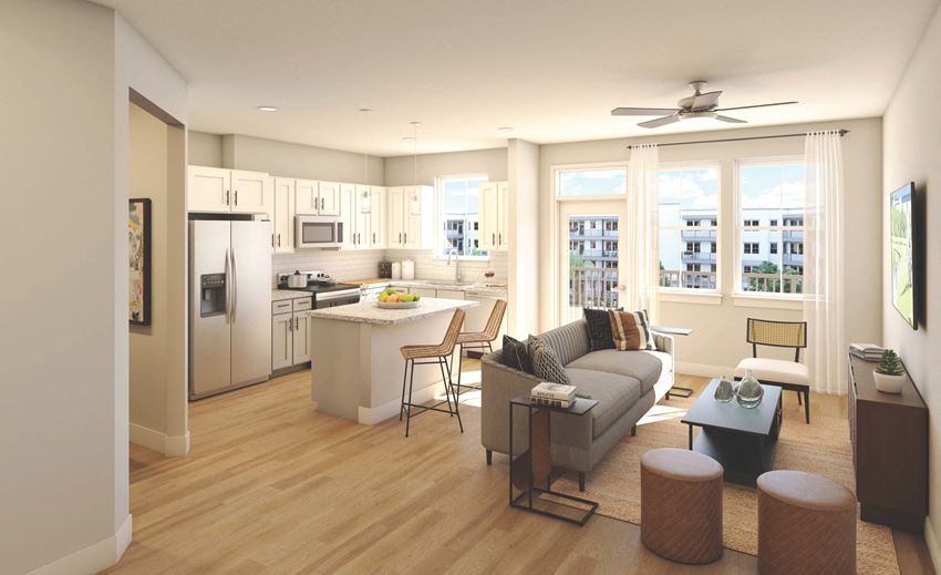 Unit Living Room - Photo Gallery