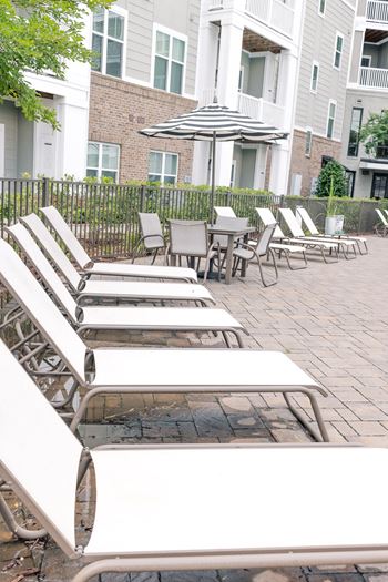 Longue chairs at The Roseberry, Columbia, 29223