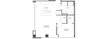 UNIT TYPE 3B  at The Lady, Columbia, SC