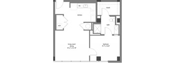 UNIT TYPE 3C at The Lady, South Carolina, 29201