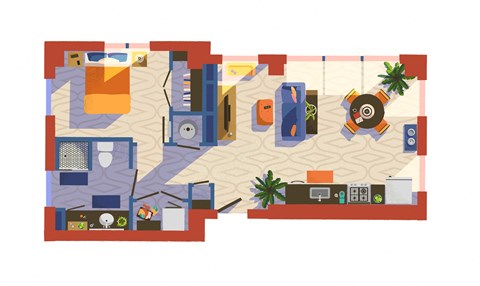 Floor-Plan-10A at The Lady, Columbia, SC