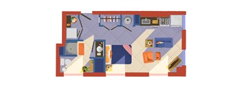 Floor-Plan-10G at The Lady, Columbia, SC, 29201