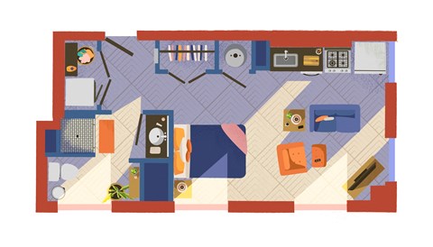 Floor-Plan-10G at The Lady, Columbia, SC, 29201