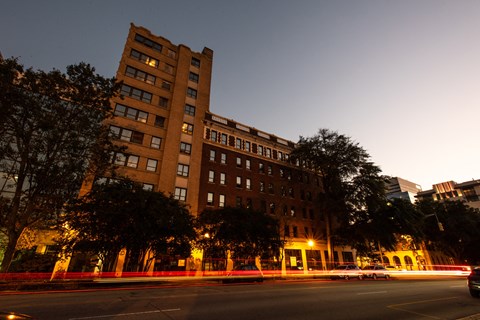 Building Exterior In Night  at The Lady, Columbia, 29201