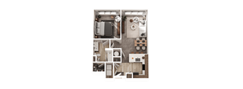 1 bed 1 bath at The District at Deerfield Residences Apartments, Mason, 45040