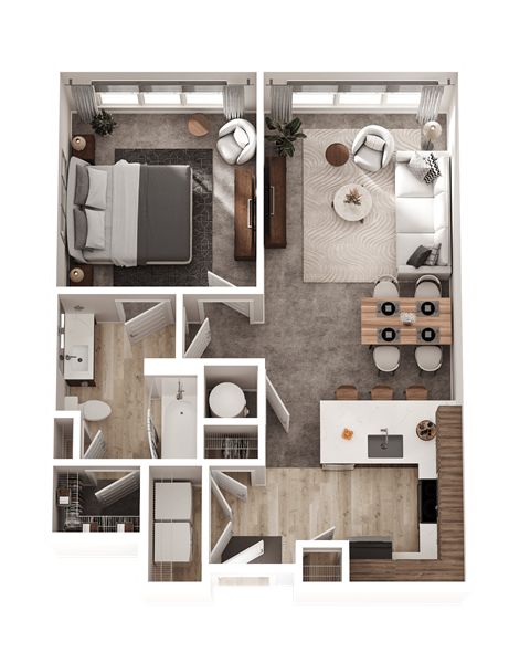 1 bed 1 bath at The District at Deerfield Residences Apartments, Mason, 45040