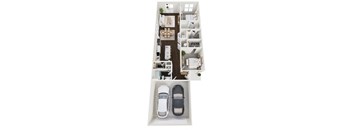 C1 Floor Plan at Pimlico Pointe, Ohio, 45040