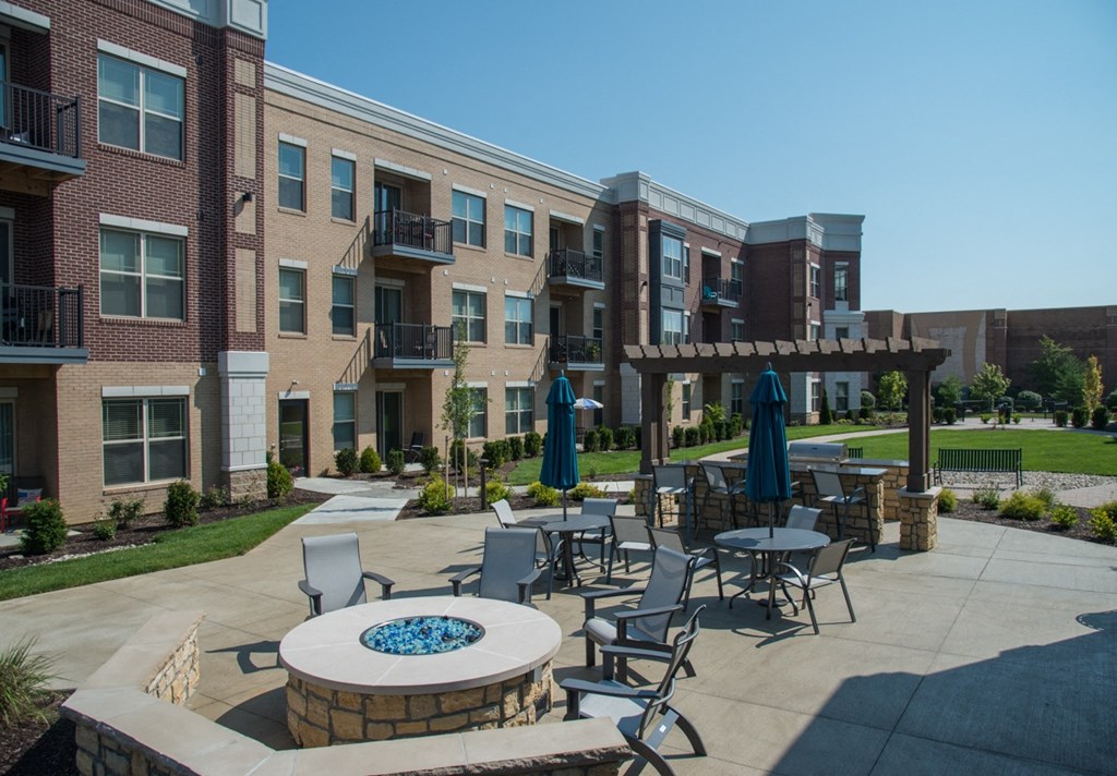 Fire Pit at The Grandstone, Mason, OH